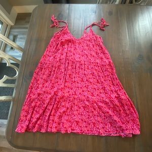 Pink summer dress
